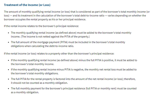 Debt-To-Income Calculation