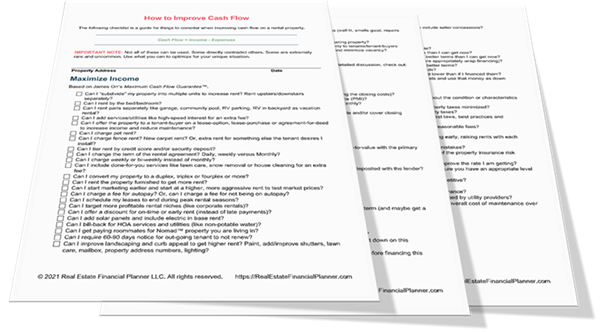 How to Improve Cash Flow Worksheets