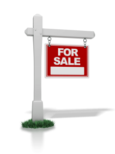 "for sale" sign